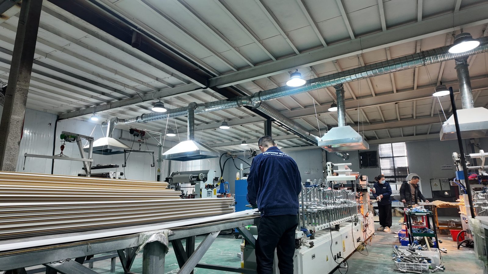 PVC skirting board production line