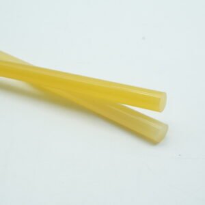 Yellow transparent EVA hot melt glue sticks