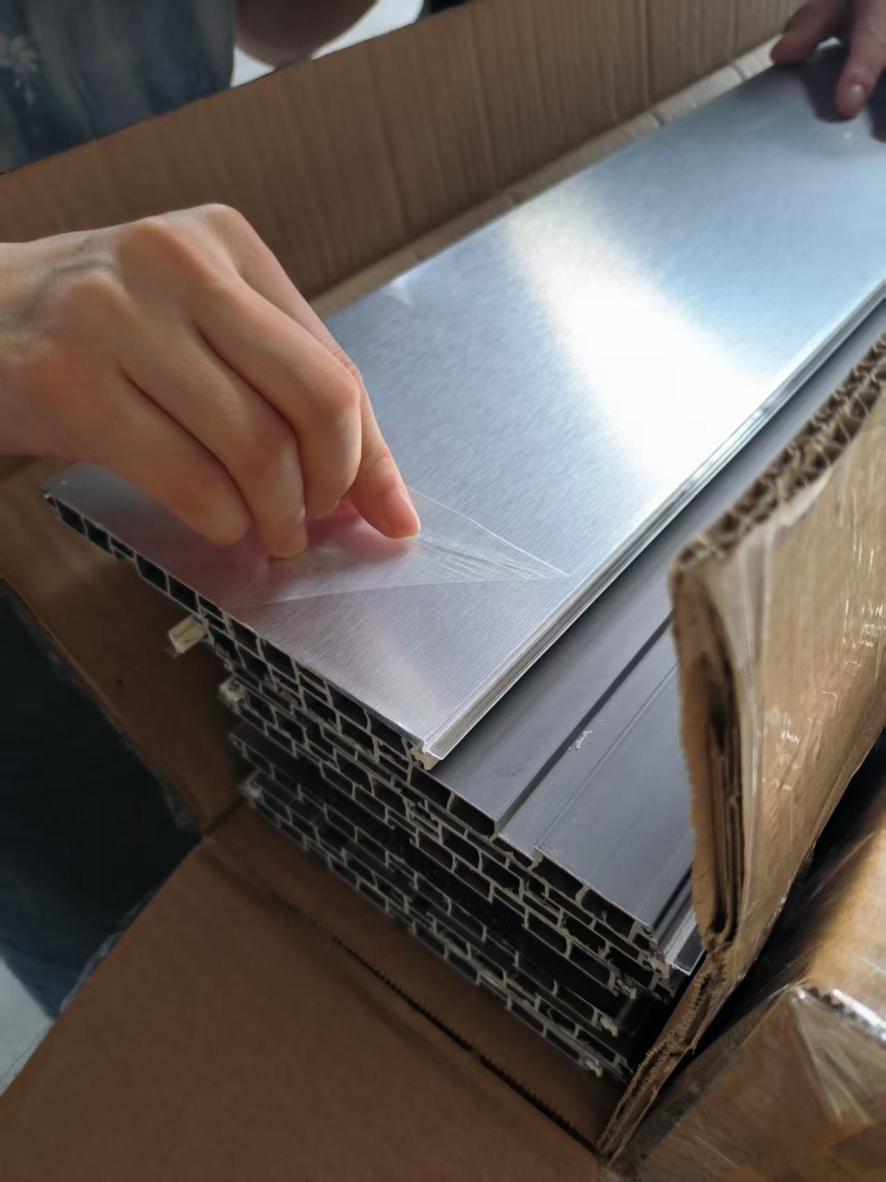 Quality Inspection & Packaging skirting board Quality Inspection & Packaging