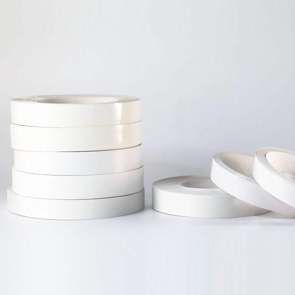 White PVC Edge Banding